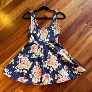 Floral Skater Dress (nearing vintage status!)
